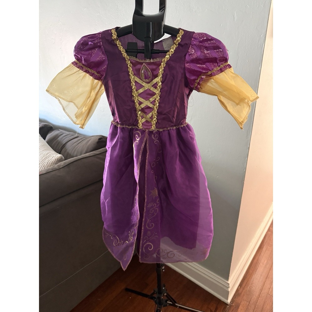 Disney Princess Rapunzel Majestic Halloween Costume Dress Size 4-6X